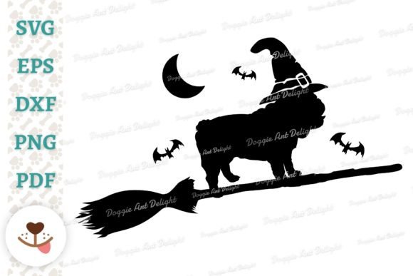 Fun Halloween English Bulldog Svg Png