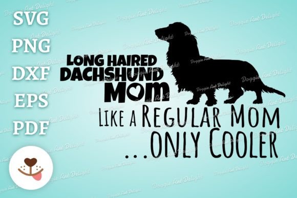 Funny Long Haired Dachshund Mom Svg Png Review