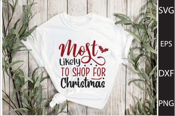 Most Likely to Shop for Christmas Graphics